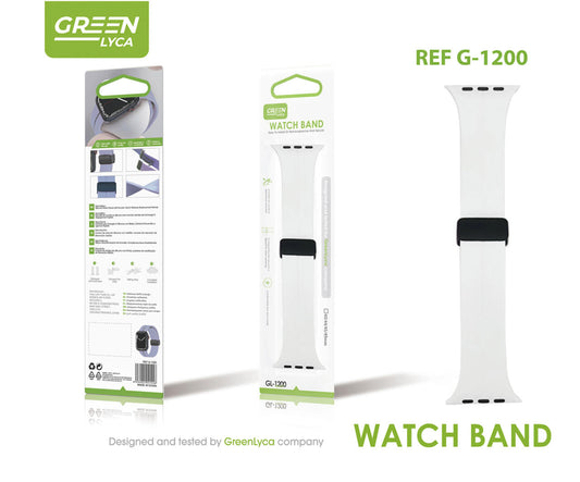 Correa para Smartwatch Color Blanco Moderna y Cómoda