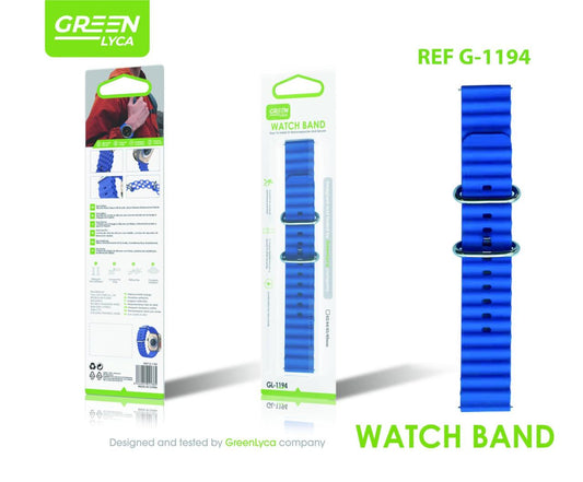 Correa para Smartwatch Azul Ajustable y Cómoda